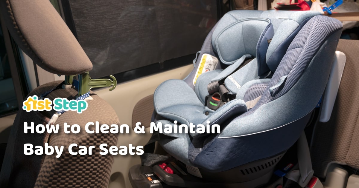 Maintain baby car seats