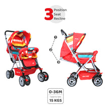 1st Step Yoyo Baby Stroller With 5 Point Safety Harness And Reversible Handlebar Stroller  (3, Multicolor)