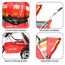 1st Step Yoyo Baby Stroller With 5 Point Safety Harness And Reversible Handlebar Stroller  (3, Multicolor)