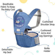 1st Step 5 in 1 Hip Seat Baby Carrier (Blue)