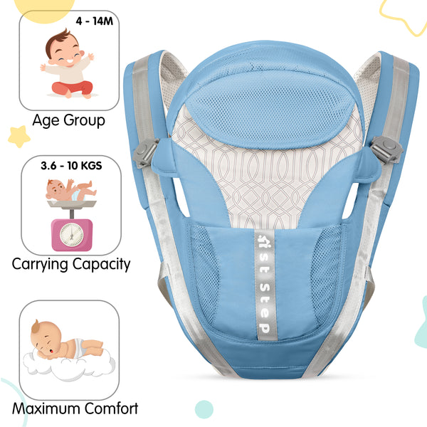 1st Step 4 in 1 Baby Carrier (Blue)