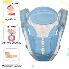 1st Step 4 in 1 Baby Carrier (Blue)