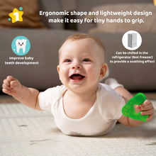 1st Step Water Filled Silicone Cooling & 100% Safe BPA Free 3M+ Combo Pack of 3 Baby Teether