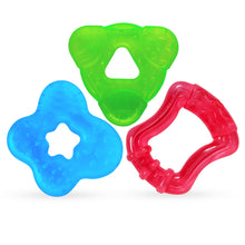 1st Step Water Filled Silicone Cooling & 100% Safe BPA Free 3M+ Combo Pack of 3 Baby Teether