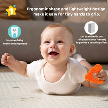 1st Step Water Filled Silicone Cooling & 100% Safe BPA Free 3M+ Combo Pack of 3 Baby Teether
