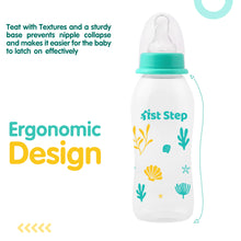 1st Step BPA Free Baby Feeding Bottle with Anti-Colic Nipple (Green, 125 & 250 ml)