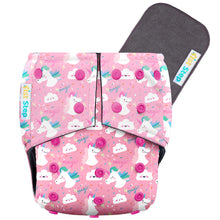 1st Step Bamboo Charcoal Reusable, Adjustable Diaper With Bamboo Charcoal Liner