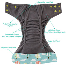 1st Step Bamboo Charcoal Reusable, Adjustable Diaper With Bamboo Charcoal Liner