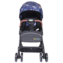 1st Step Aura Stroller with Portable Travel Friendly Trolley and Compact Fold (Navy Printed)