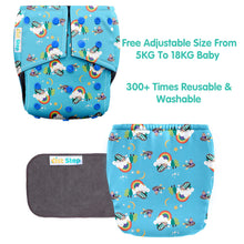 1st Step Bamboo Charcoal Reusable, Adjustable Diaper With Bamboo Charcoal Liner