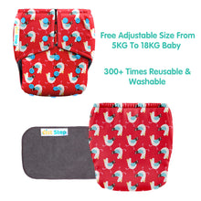 1st Step Bamboo Charcoal Reusable, Adjustable Diaper With Bamboo Charcoal Liner