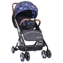 1st Step Aura Stroller with Portable Travel Friendly Trolley and Compact Fold (Navy Printed)