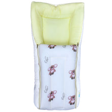 1st Step 100% Muslin Cotton 3 in 1 Baby Bed, Sleeping Bag & Carry Nest, Cotton Baby Bedding for New Born & Infant, Portable Bassinet, for Baby Carrying & Sleeping, Unisex Baby Sleeping Bed