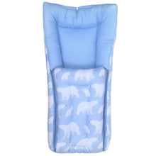 1st Step 100% Muslin Cotton 3 in 1 Baby Bed, Sleeping Bag & Carry Nest, Cotton Baby Bedding for New Born & Infant, Portable Bassinet, for Baby Carrying & Sleeping, Unisex Baby Sleeping Bed (Copy)