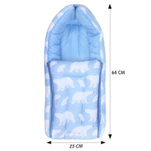 1st Step 100% Muslin Cotton 3 in 1 Baby Bed, Sleeping Bag & Carry Nest, Cotton Baby Bedding for New Born & Infant, Portable Bassinet, for Baby Carrying & Sleeping, Unisex Baby Sleeping Bed (Copy)