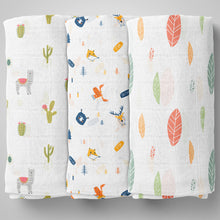1st Step Muslin Swaddle 90cm*90cm (Pack of 3)