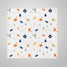 1st Step 100% 2 Ply Printed Muslin Blanket/Swaddle (90 * 90 Cm)