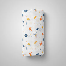 1st Step 100% 2 Ply Printed Muslin Blanket/Swaddle (90 * 90 Cm)