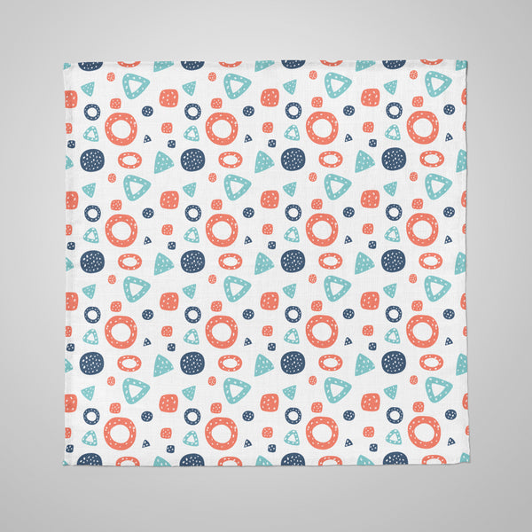 1st Step 100% 2 Ply Printed Muslin Blanket/Swaddle (90 * 90 Cm)