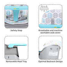 1st Step Versa Multifunction 6 in 1 Baby High Chair  (Grey)