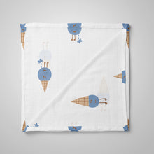 1st Step 100% 2 Ply Printed Muslin Blanket/Swaddle (90 * 90 Cm)