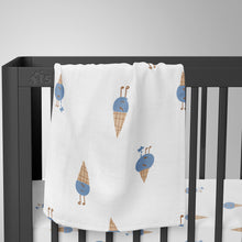 1st Step 100% 2 Ply Printed Muslin Blanket/Swaddle (90 * 90 Cm)