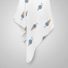 1st Step 100% 2 Ply Printed Muslin Blanket/Swaddle (90 * 90 Cm)