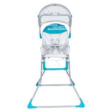 1st Step High Chair With 5 Point Safety Harness (Blue)