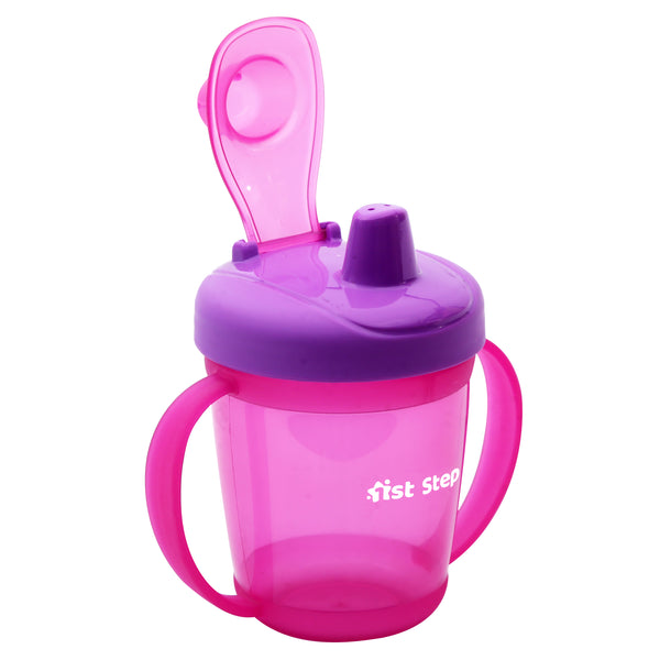 1st Step 250 Ml BPA Free Hard Spout Sipper (Pink)