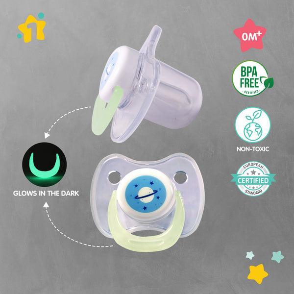 1st Step Glow in The Dark Pacifier (Pack of 1)