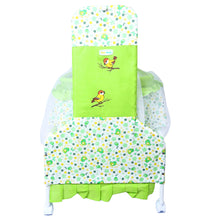 1st Step Cradle with Swing, Mosquito Net and Storage Basket (Green)