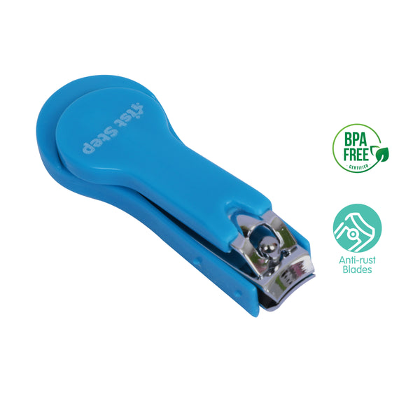 1st Step Easy Grip Baby Nail Clipper-Blue