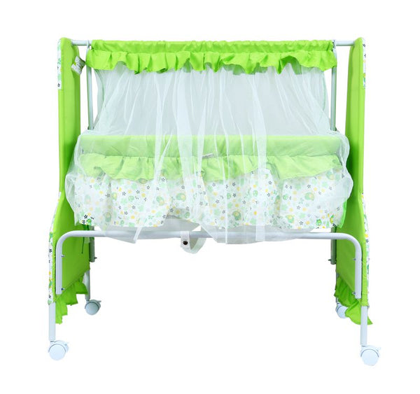 1st Step Cradle With Swing And Mosquito Net-Green