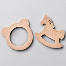 1st Step Teether Made Of Natural Wood With No Sharp Edges - HT
