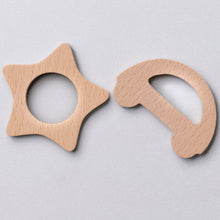 1st Step Teether Made Of Natural Wood With No Sharp Edges - CS