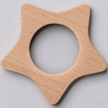 1st Step Teether Made Of Natural Wood With No Sharp Edges - CS