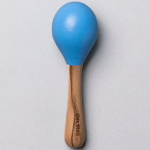 1st Step Wooden Maracus Toys Rattle - Blue And Yellow