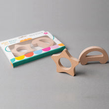 1st Step Teether Made Of Natural Wood With No Sharp Edges - CS