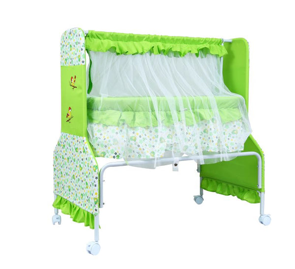 1st Step Cradle With Swing And Mosquito Net-Green