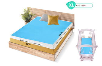 1st Step Supa - Dry Extra Absorbent Dry Sheet/Bed Protector/Mattress Protector (Light Blue, Extra Large (157 * 220 cm))