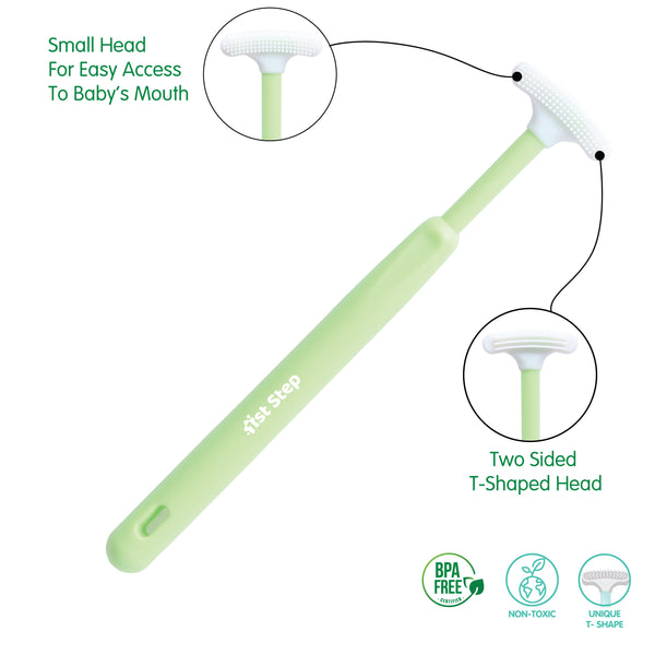 1st Step Silicone Tongue Cleaner