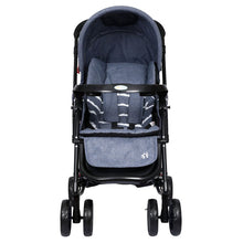 1st Step Cloudie Baby Pram Cum Rocker 2 in 1 Rocking Baby Stroller and Pram-Grey