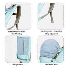 1st Step 5 In 1 Hip Seat Baby Carrier - Blue