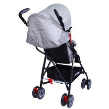 1st Step Jet Stroller/Pram With 5 Point Safety Harness And Adjustable Handles - Grey