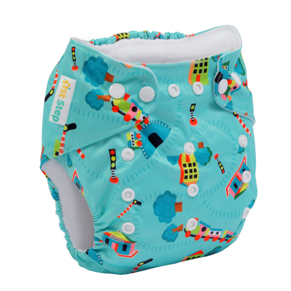 1st Step Reusable & Adjustable Diaper (Green)