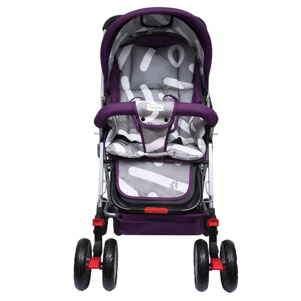 1st Step Pram With Reversible Handlebar And Reclining Seat