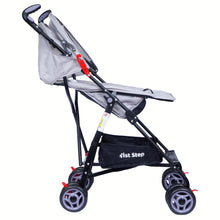 1st Step Jet Stroller/Pram With 5 Point Safety Harness And Adjustable Handles - Grey
