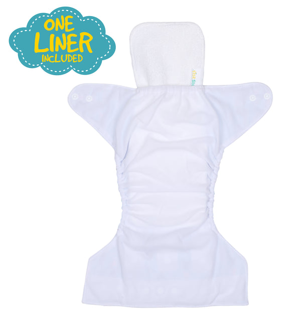 1st Step Reusable & Adjustable Diaper (Orange)