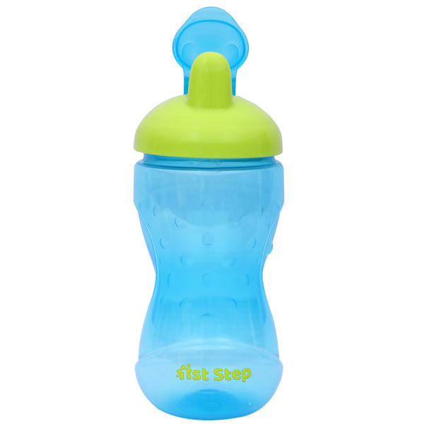 1st Step BPA Free Hard Spout Grippy Cup-Blue
