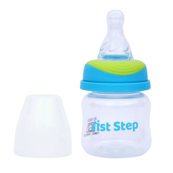 1st Step 60ml BPA Free Polypropylene Feeding Bottle - Blue